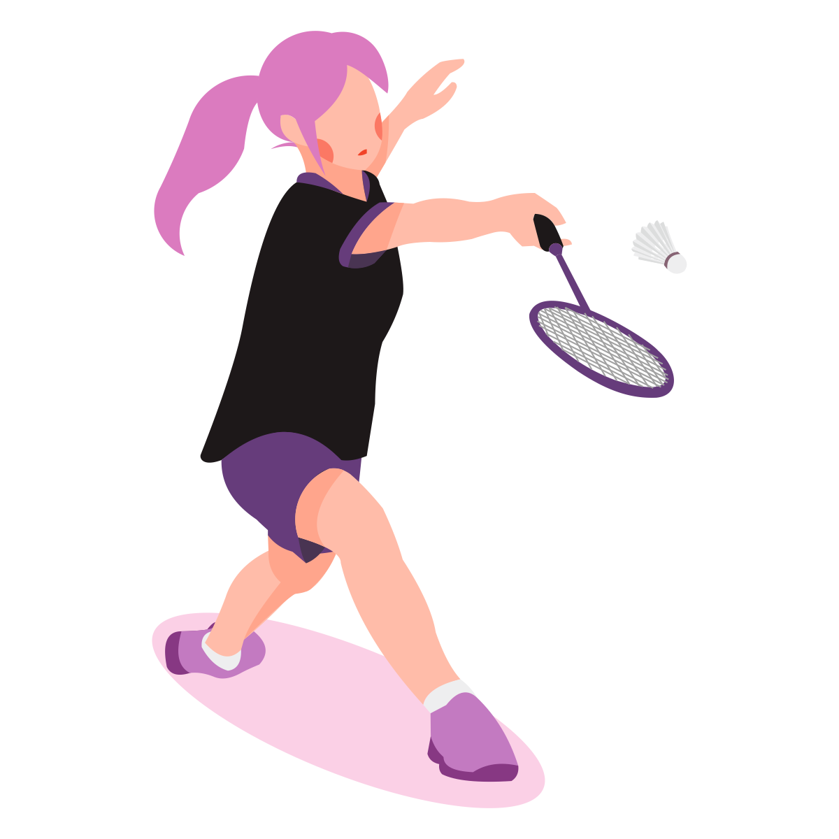 Badminton Player